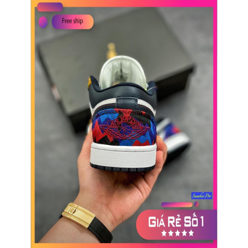 (FULL BOX + QUÀ TẶNG) Giày thể thao sneaker Air Jordan 1 Low Nothing But Net cổ thấp siêu đẹp dành cho nam và nữ | BigBuy360 - bigbuy360.vn