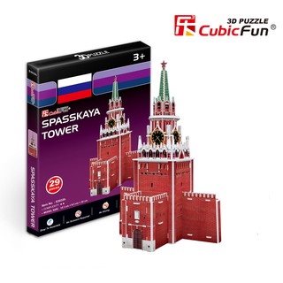 Mô hình lắp ghép 3D Cubic Fun – Tháp Spasskaya