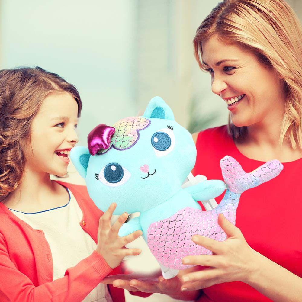 Thú Nhồi Bông Hình Nàng Tiên Cá Hoạt Hình Trang Trí Nhà Cửa