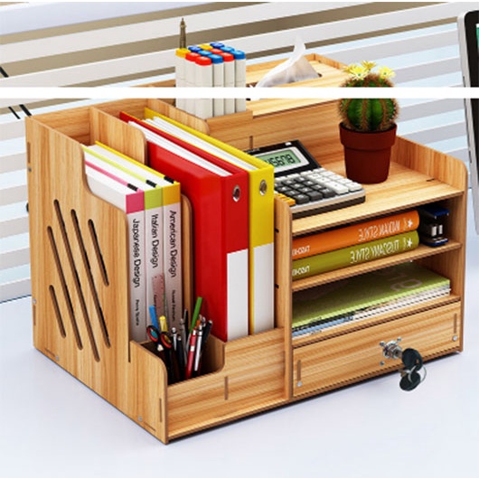 Kệ Gỗ Đa Năng Để Màn Hình Máy Tính Chon Màu