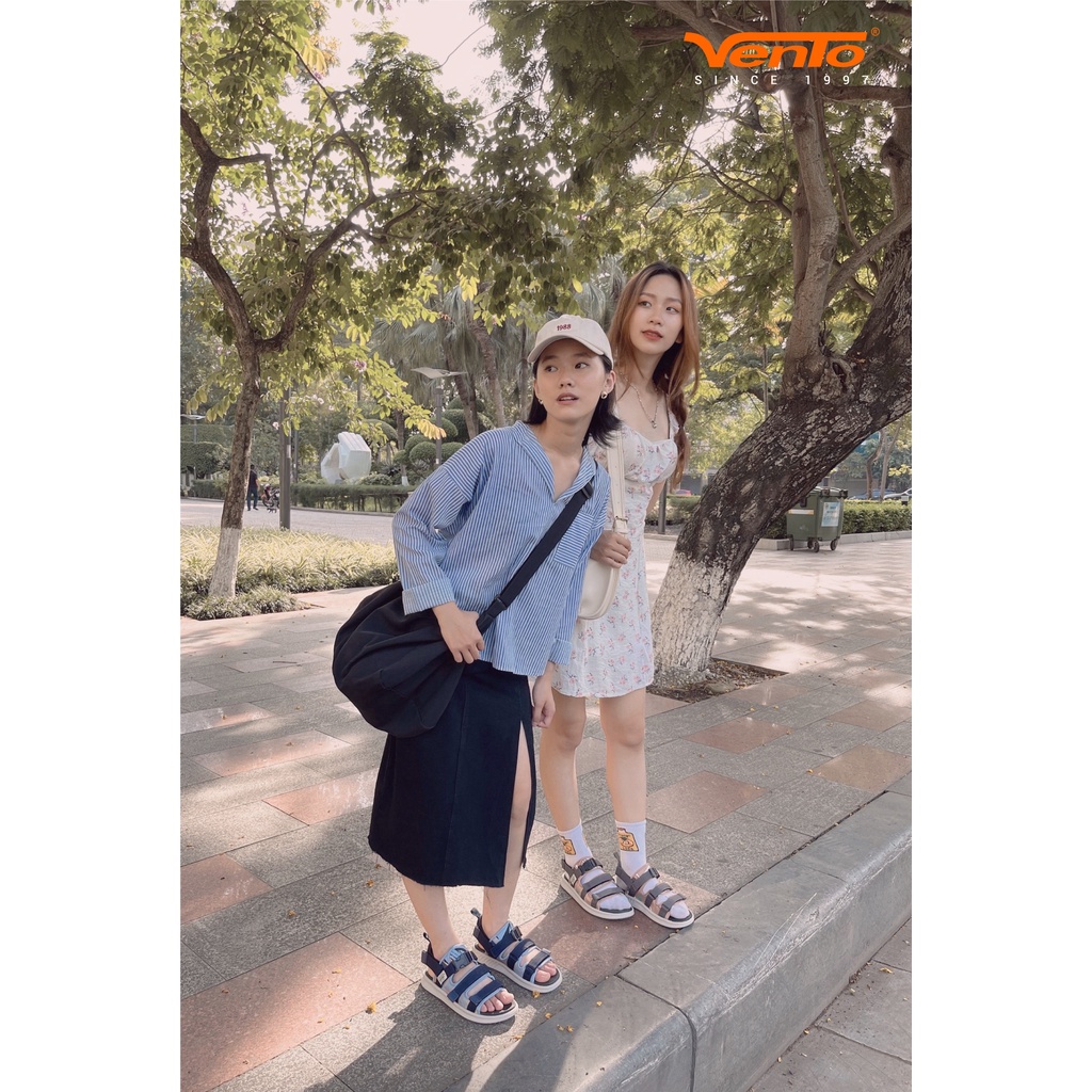 Giày Sandal VENTO CHÍNH HÃNG [MẪU MỚI 2023] OCEANIC - MÀU XANH CHÀM/ĐEN HỒNG  [FULL SLZE 36-439] [SANDAL NỮ]