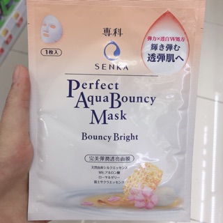 Mặt nạ senka dưỡng ẩm và dưỡng trắng