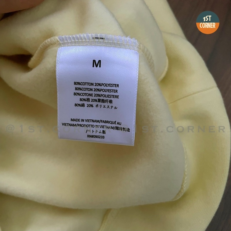 /HÀNG CHÍNH HÃNG/ ÁO NỈ HOODIE ESSENTIALS - MÀU EGGSHELL 2022