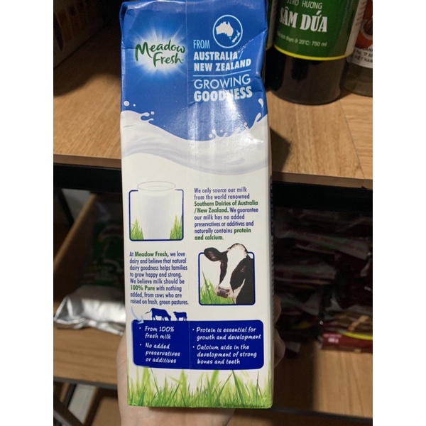 Sữa Tươi Tiệt Trùng Meadow Presh Pure Milk- 1Lít