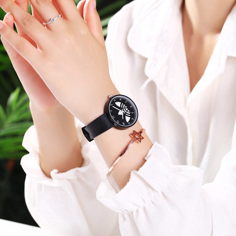 Đồng Hồ Quartz Nữ Dây Silicone Chống Thấm Nước | BigBuy360 - bigbuy360.vn