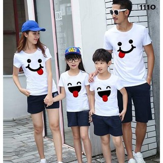 Áo gia đình nụ cười