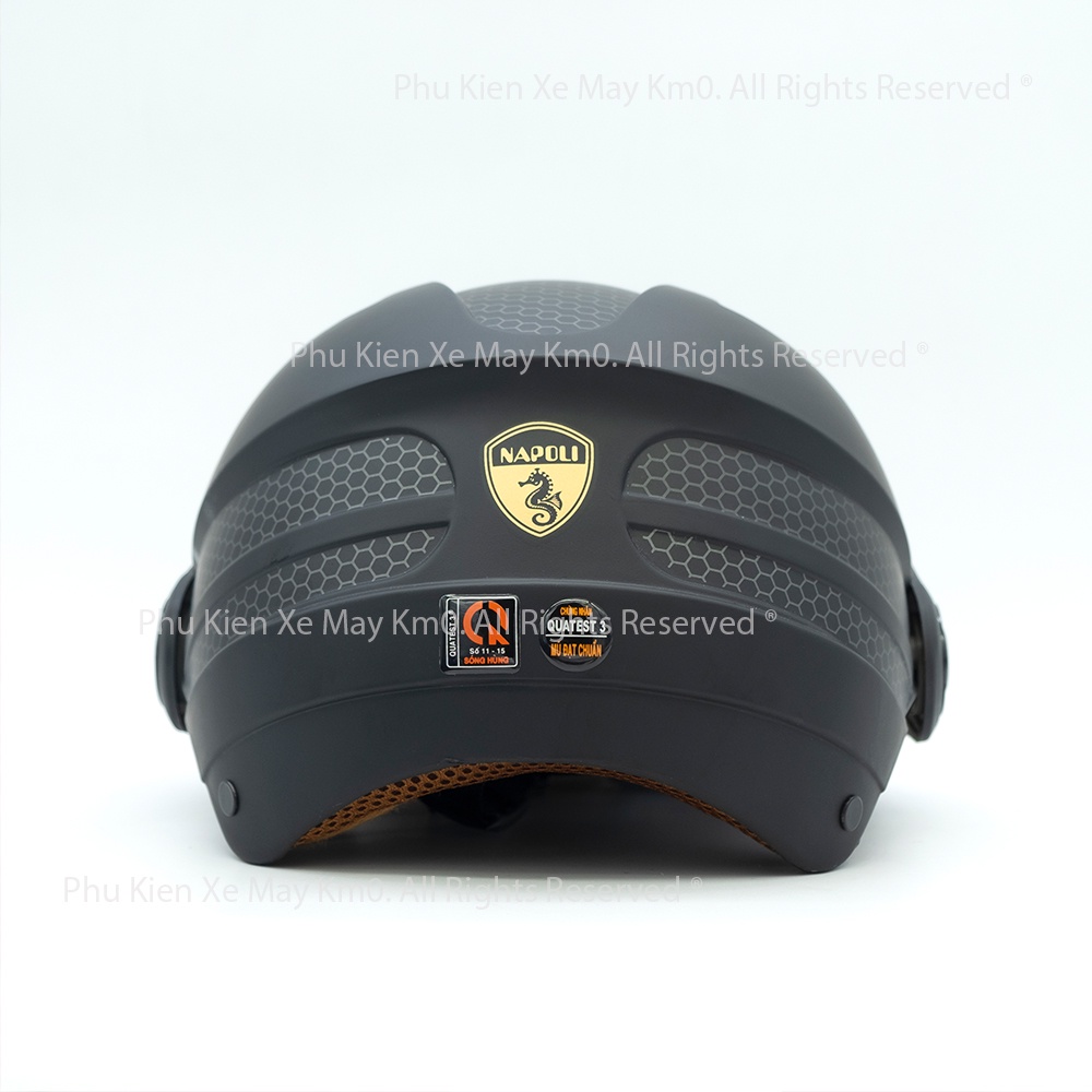 Mũ Bảo Hiểm Napoli N108K Có Kính | Size Lớn