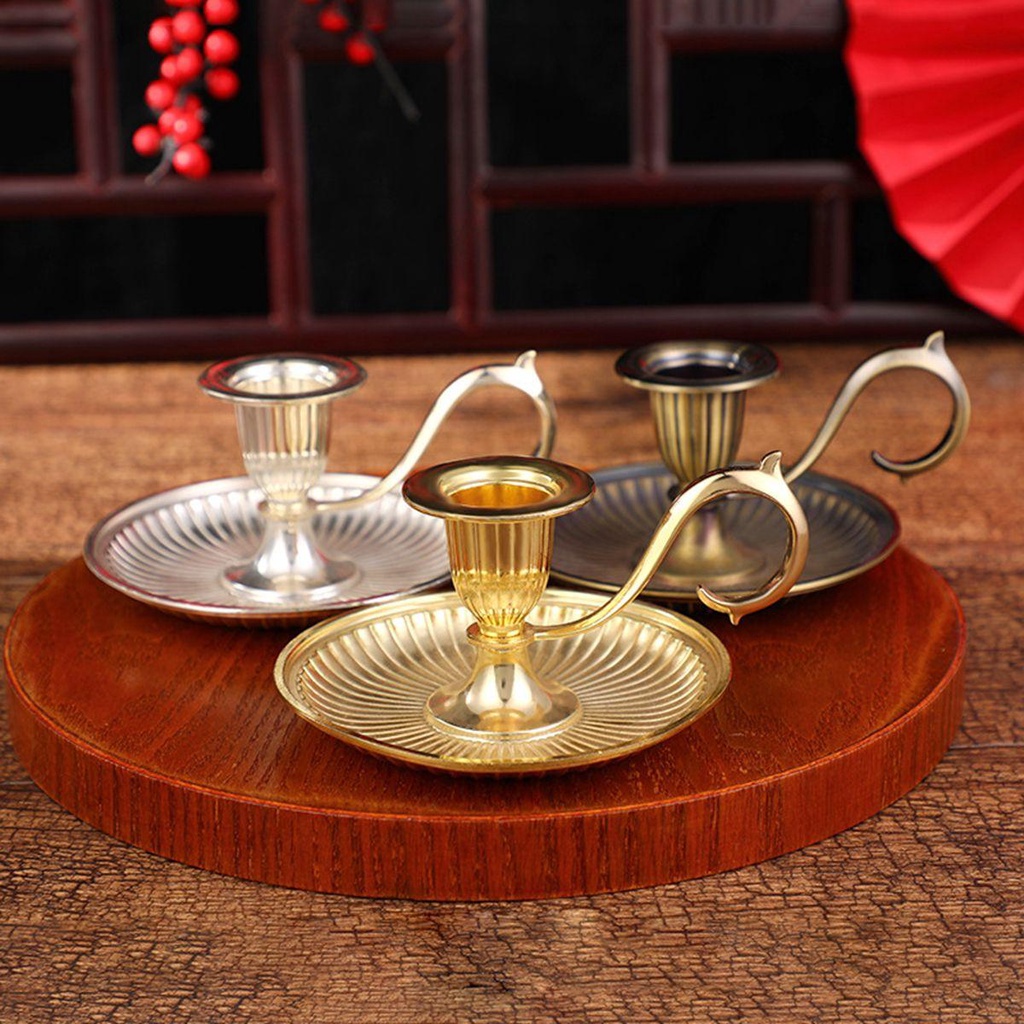 Giá Đỡ Đèn Cầy Phong Cách Bắc Âu Cổ Điển Độc Đáo Trang Trí Nhà Cửa