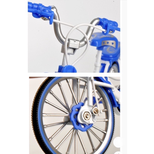 ĐỒ CHƠI MÔ HÌNH XE ĐẠP MINI LẮP RÁP TỈ LỆ 1:10 VÀ 1:8 BẰNG KIM LOẠI VÀ BÁNH CAO SU