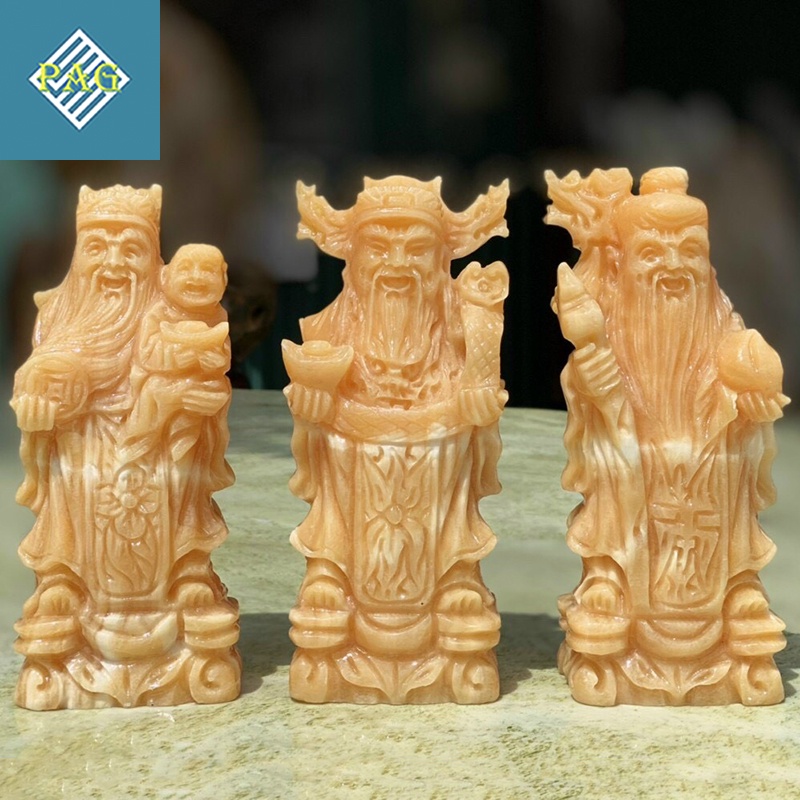 Bộ Tượng Tam Đa Ba Ông Phúc Lộc Thọ Ngọc Hoàng Long