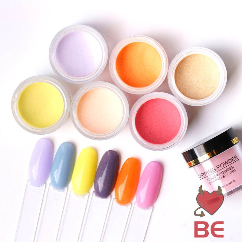[Hàng mới về] Lọ bột nhúng màu cho móng tay 10ml