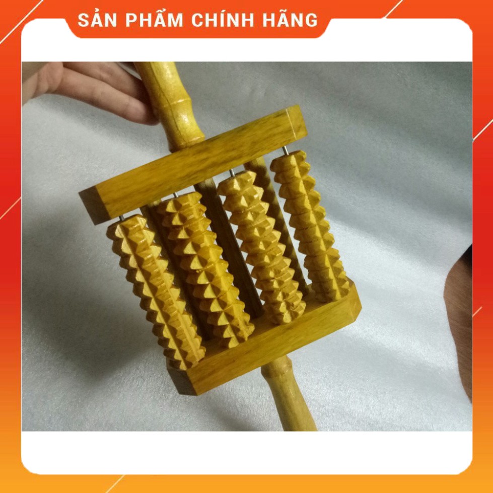 [SALE] Cây lăn lưng bằng gỗ tự nhiên📌FREESHIP📌 Dụng cụ mát xa xua tan nỗi lo đau nhức tạo cảm giác thỏa mái