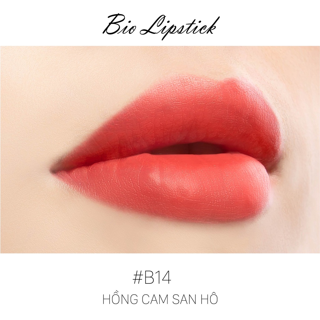 Son Lì Bio Lipstick 6 Màu Tươi Trẻ - Dưỡng Ẩm, Mềm Môi 3.5g