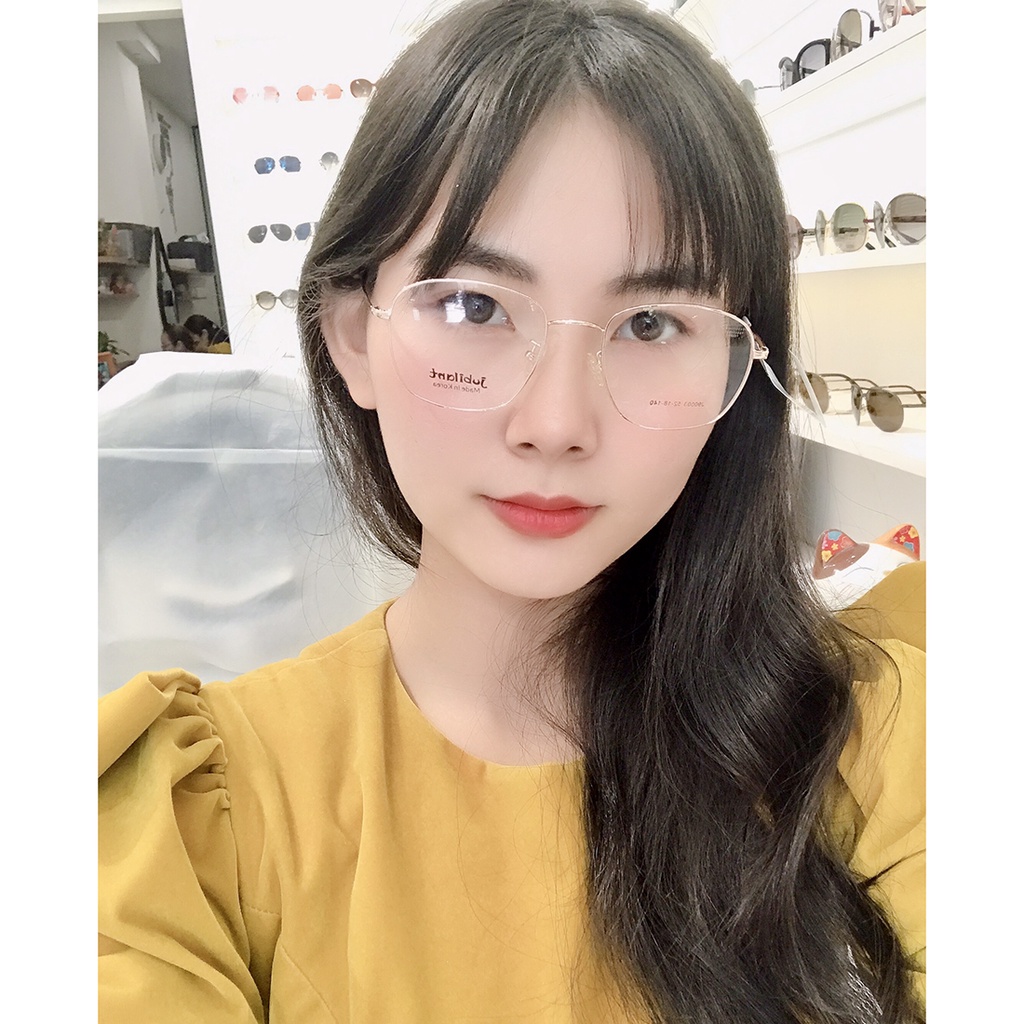 Gọng kính nam nữ thời trang JUBILANT J90003 GD (52-18-140) chính hãng