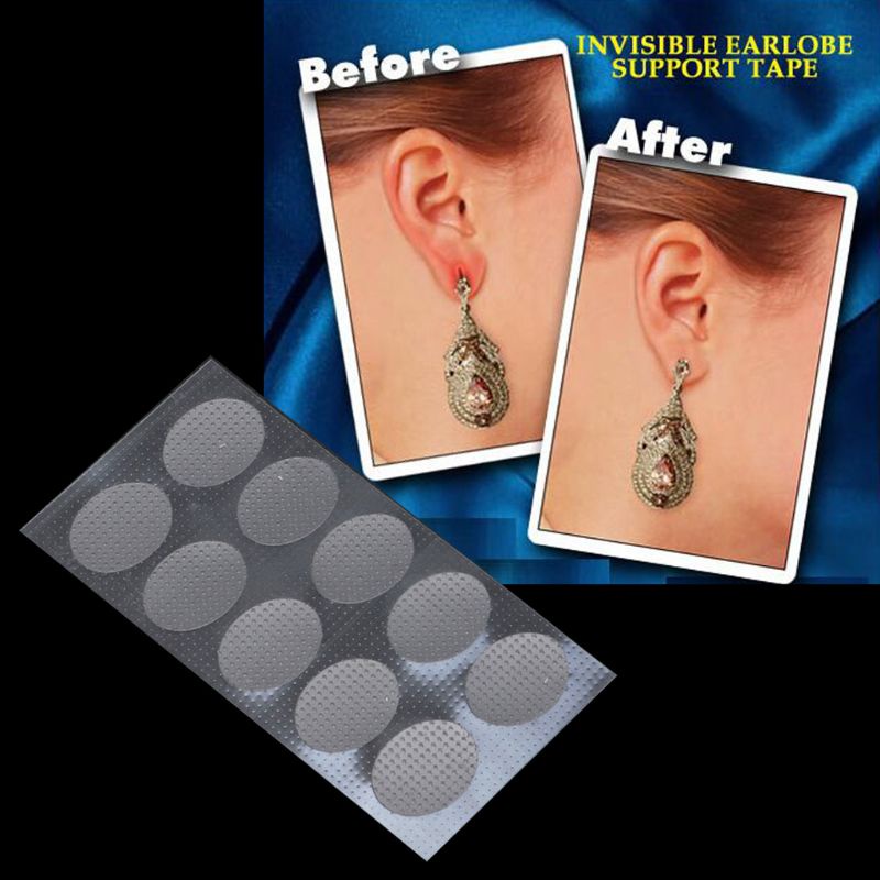 Set 300 Miếng Dán Ổn Định Lỗ Tai Chống Thấm Nước Bảo Vệ Bông Tai