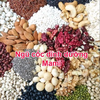 Bột ngũ cốc Mami - Ngũ cốc lợi sữa nhà làm từ 16 loại hạt dinh dưỡng cao cấp