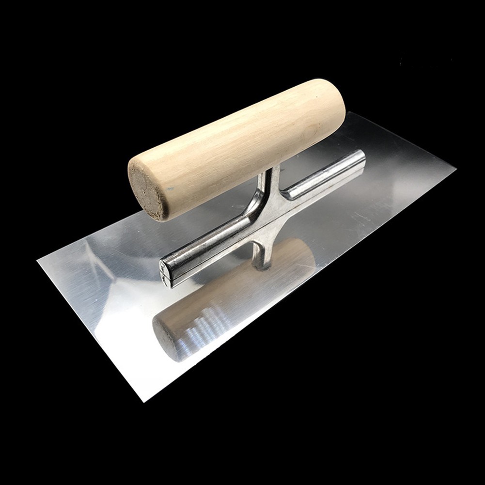 Thìa Thép Không Gỉ DT-0.7mm Tay Cầm Bằng Gỗ