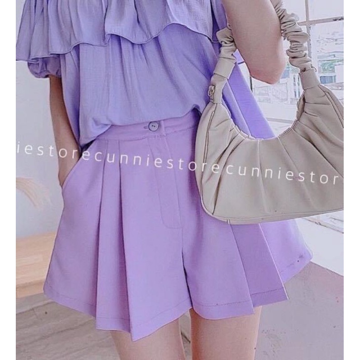 Quần giả váy xếp li 💥 MẪU MỚI NHẤT 💥 quần giả váy chất vải tuyến mưa mặc tôn dáng siêu xinh | BigBuy360 - bigbuy360.vn