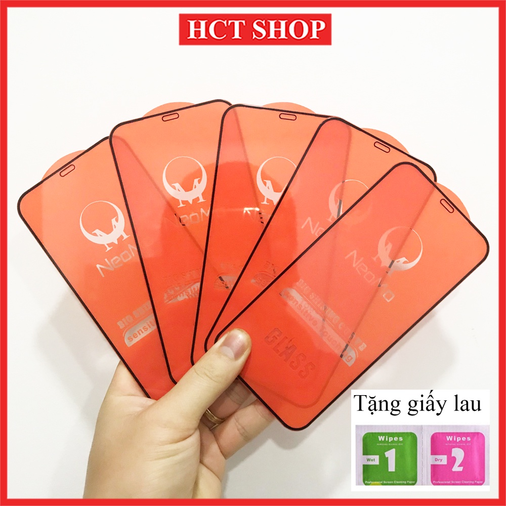 Kính cường lực 21D iPhone X/Xsmax/11/11Promax/12/12Promax/13Promax cảm ứng siêu mượt
