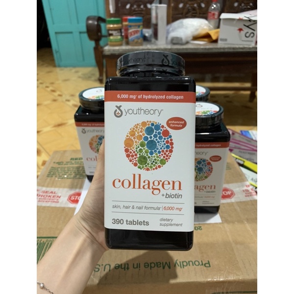 Collagen Youtheory 390 viên của Mỹ