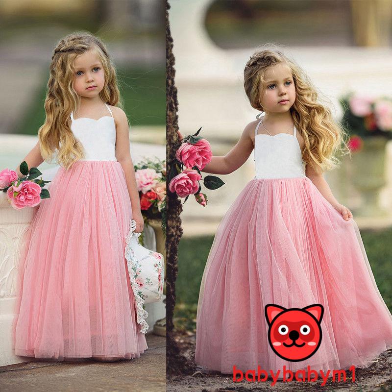 Đầm xòe công chúa xinh xắn dành cho bé gái từ 2-7 tuổi