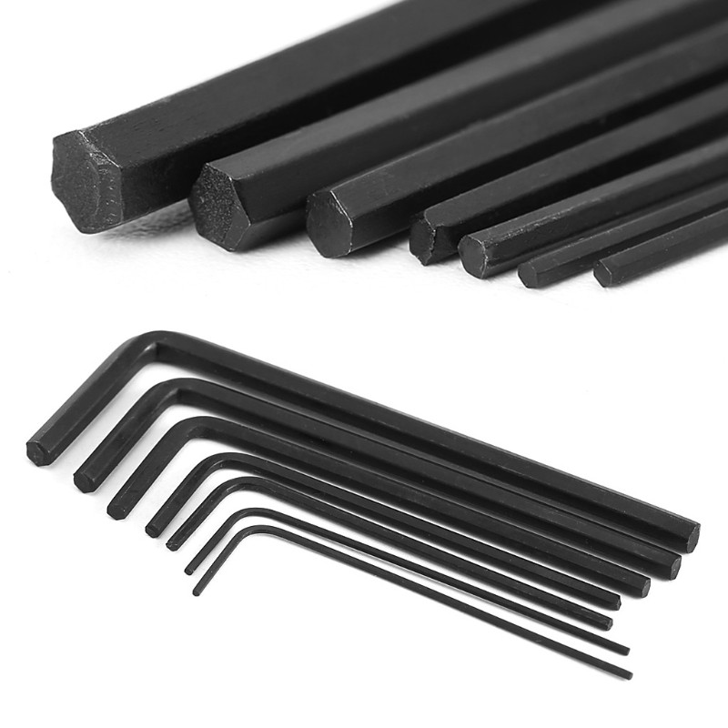 Bộ 7 cái cờ lê vặn đai ốc lục giác mini 0.7 - 3mm