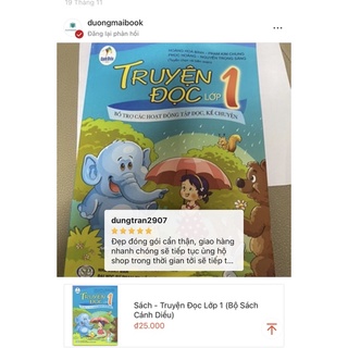 Sách - Truyện Đọc Lớp 1 (Cánh Diều)