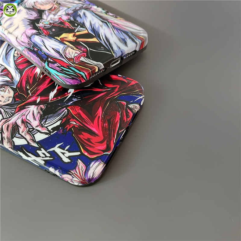 Ốp Điện Thoại TPU Silicon Mềm Hình Inuyasha Cho iPhone 11 12 Pro Max X XR XS Max 7 Plus 8 Plus