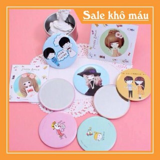 ( Bemit123 ) Gương mini cầm tay phong cách Hàn Quốc siêu xinh - 00069 ( 20 )