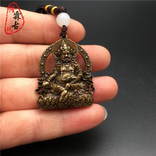 Mặt dây chuyền hình phật bằng đồng nguyên chất đẹp mắt