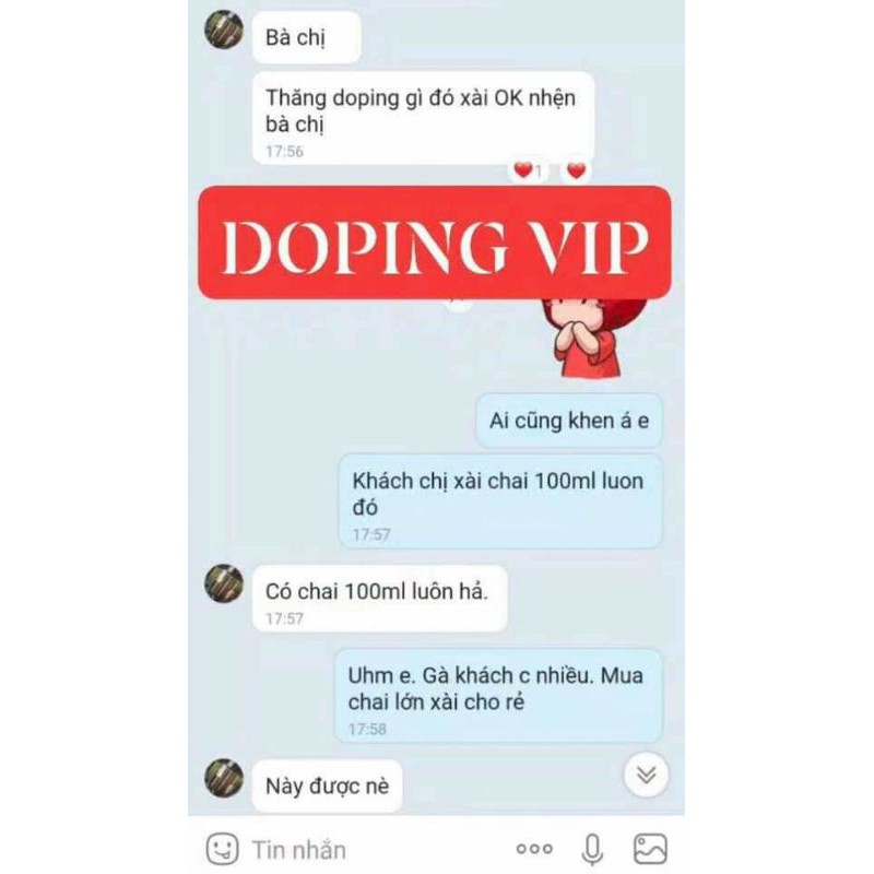 Doping vip gà lỏn lẻn, cự yếu 20ml