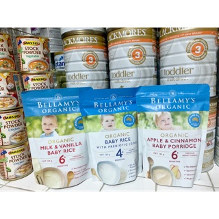 Bột ăn dặm Bellamy Organic hữu cơ 120gr