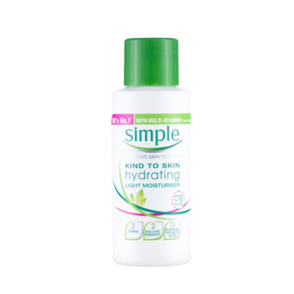 Kem dưỡng ẩm Simple Kind To Skin cải thiện da dầu và da mụn size mini 50ml