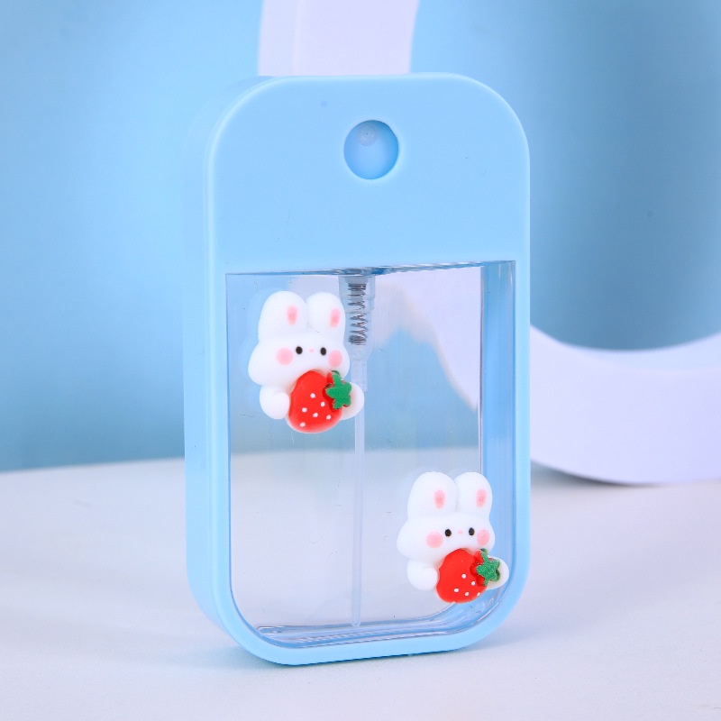 Chai Chiết Nước Hoa Du Lịch Dạng Xịt Bằng Silicone Kèm Móc Treo Phong Cách Nhật Bản Dễ Thương Thời Trang