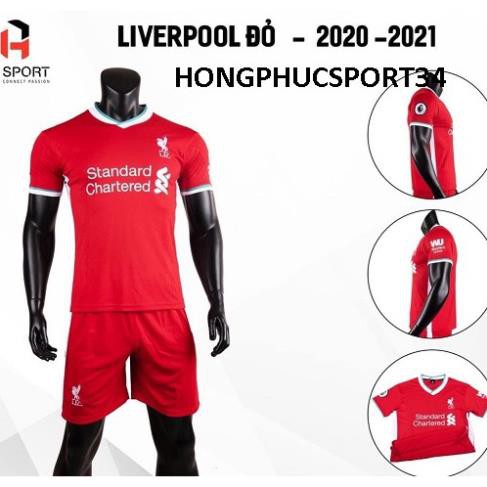 [GIÁ XƯỞNG] CLB LIVERPOOL QUẦN ÁO BÓNG ĐÁ TRẮNG XANH  ༷