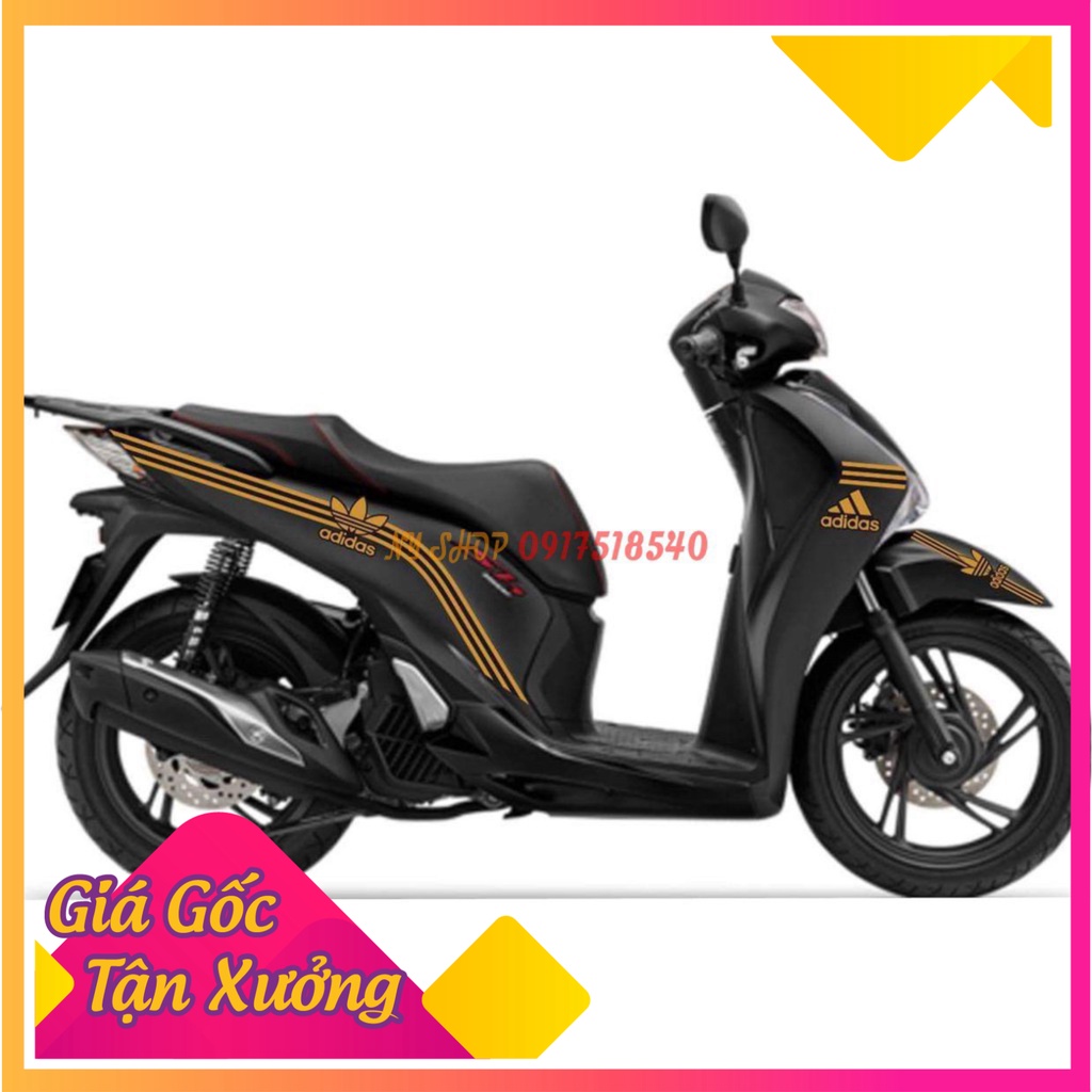 Tem Chỉ Xe Sh 2012 Đến 2021 Mẫu A.di.das (Ảnh Sp thật)