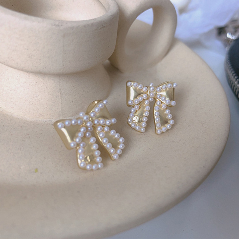 Cặp Bông Tai Ngọc Trai Giả Thời Trang Nữ