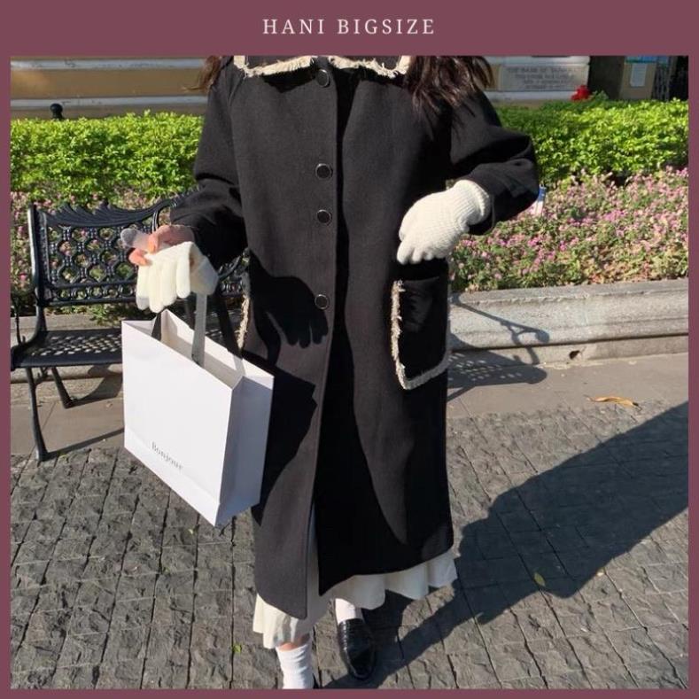 Áo khoác nữ Áo măng tô bigsize phong cách Hàn Quốc - [Bigsize] L-4XL DINO | BigBuy360 - bigbuy360.vn