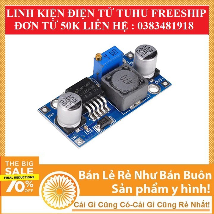 Module Hạ Áp Buck DC-DC LM2596 3A linh kiện điện tử tuhu