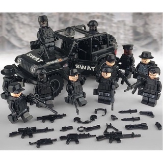 Đồ chơi lắp ráp lính swat