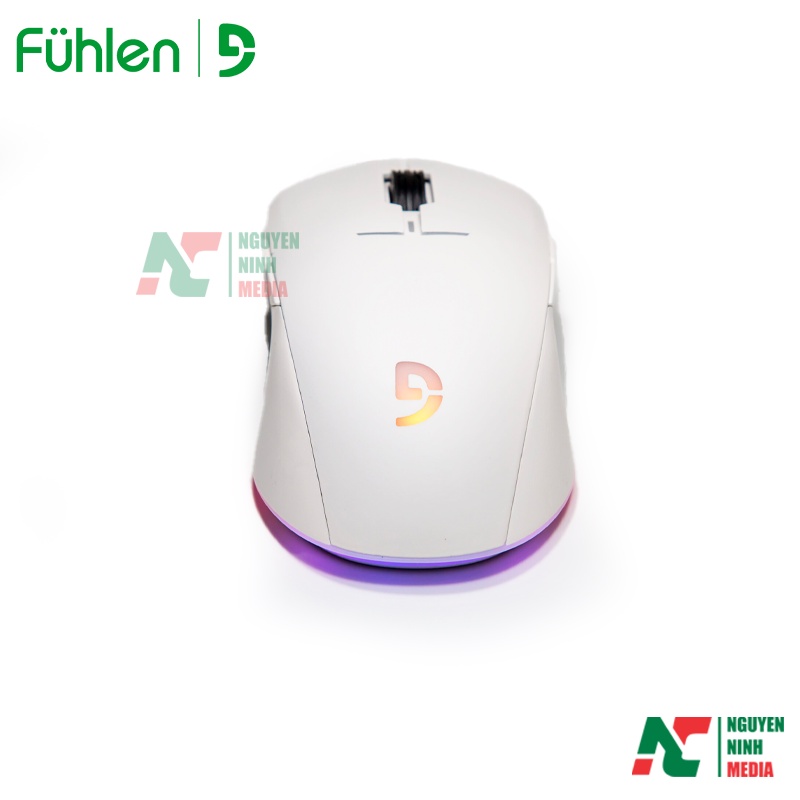 Chuột Gaming Fuhlen D90S RGB DUAL MODE 2.4G/TYPE-C - Hàng Chính Hãng