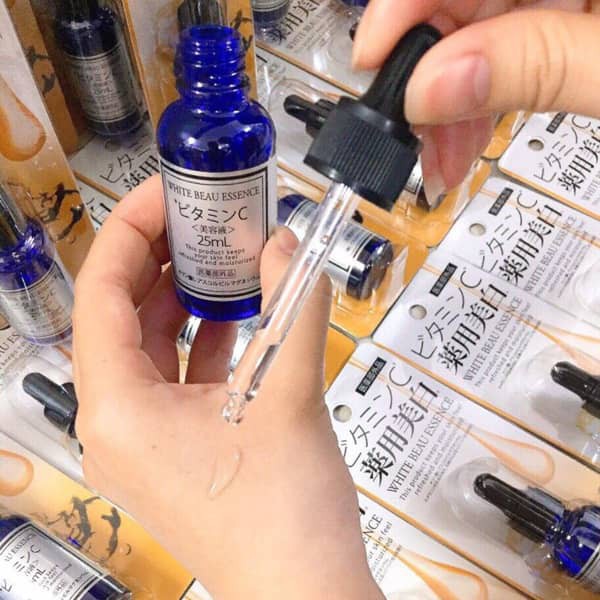 SERUM TRẮNG DA WHITE BEAU ESSENCE VITAMIN C 25ML - HÀNG NHẬT NỘI ĐỊA