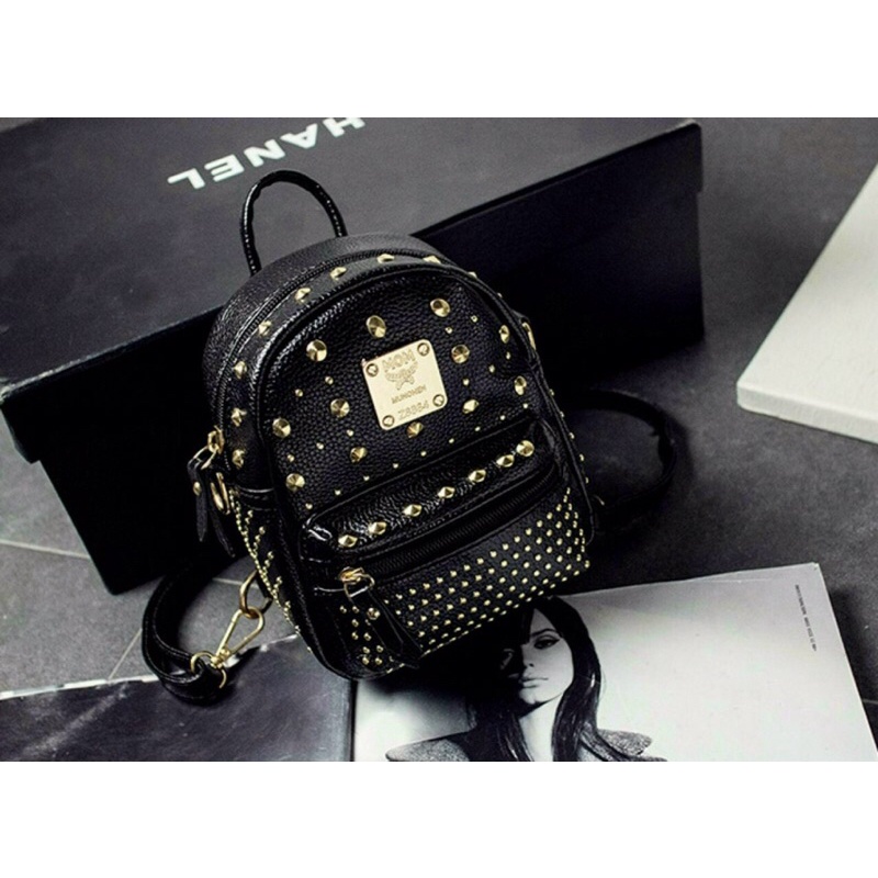 balo đinh mini đeo chéo thời trang đi chơi siêu kute