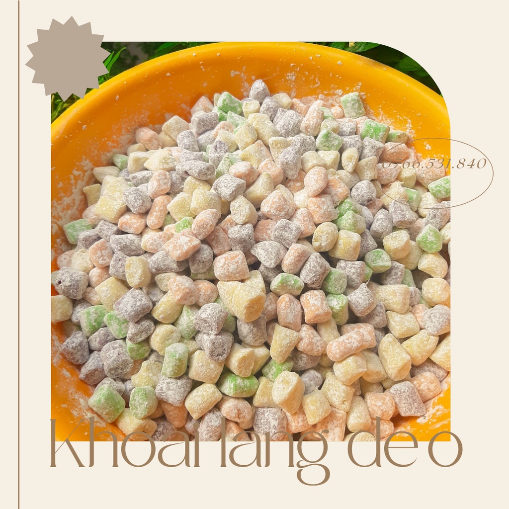 KHOAI LANG DẺO MIX 4 VỊ