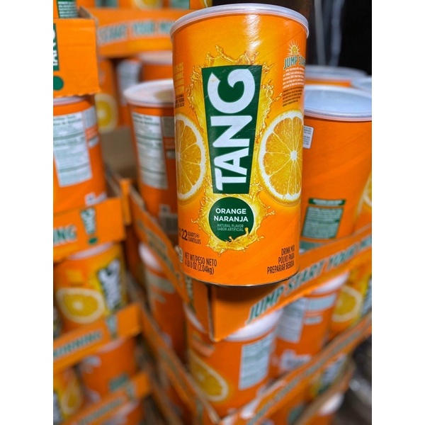 (Date xa) bột pha nước cam Tang 2.04kg Mỹ thơm ngon giàu vitamin C, tăng sức đề kháng.