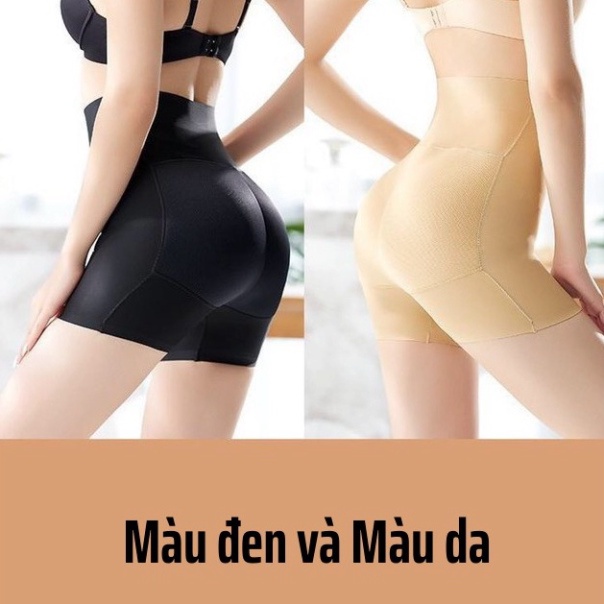 Quần độn mông su đúc thông hơi nâng mông nịt bụng mặc váy 4 trong 1