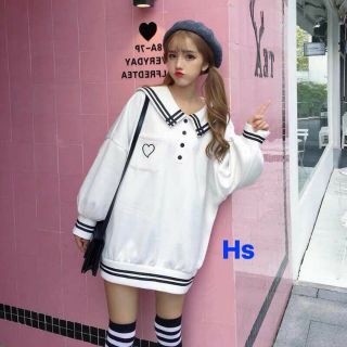 🍒Áo thuỷ thủ tim thêu 3774_HSU