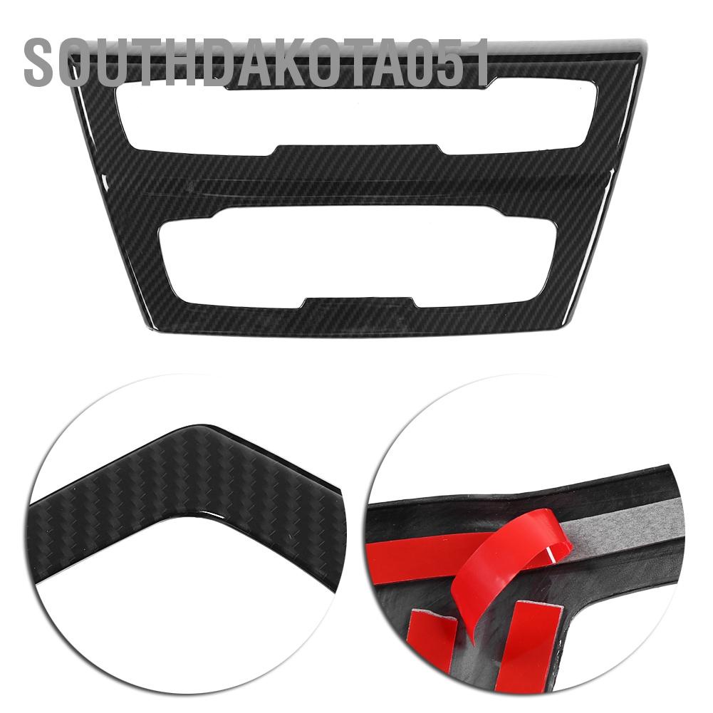 Southdakota051 Bảng điều khiển trung tâm phong cách sợi carbon Trang trí bảng CD cho BMW X1 F48 2016-2019