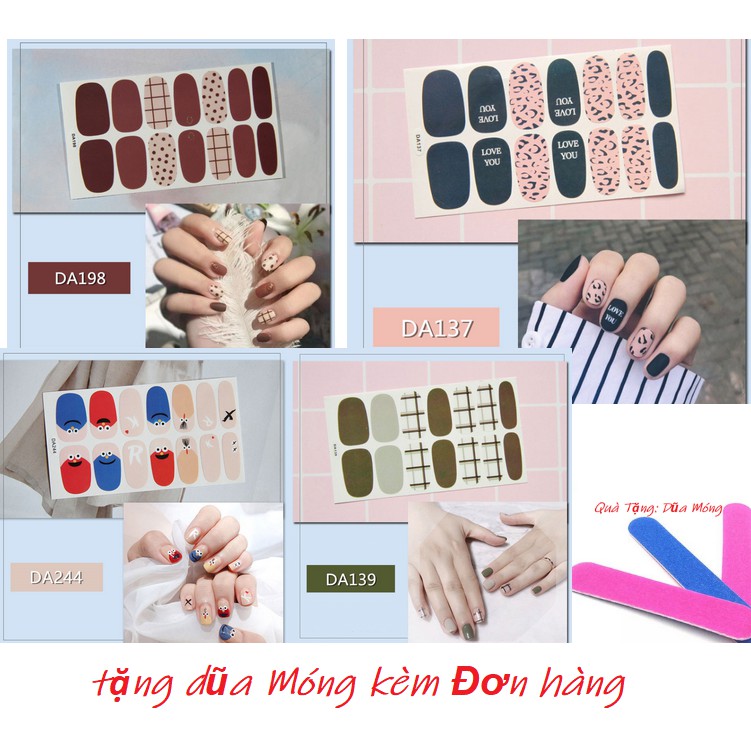 Trang trí móng❌FREESHIP❌ dán móng3D nail sticker