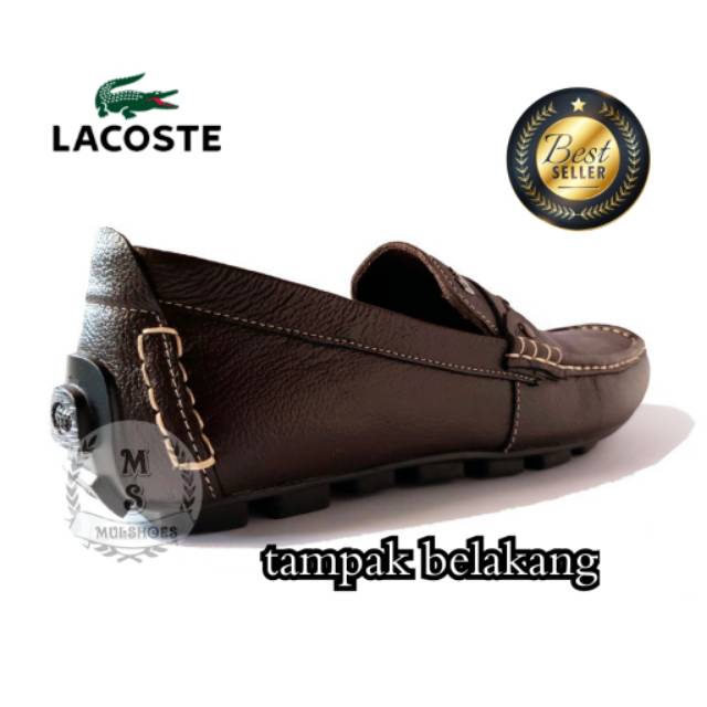 Giày da bò Lacoste SLIP ON chính hãng UK 39-40-41-42-43-44